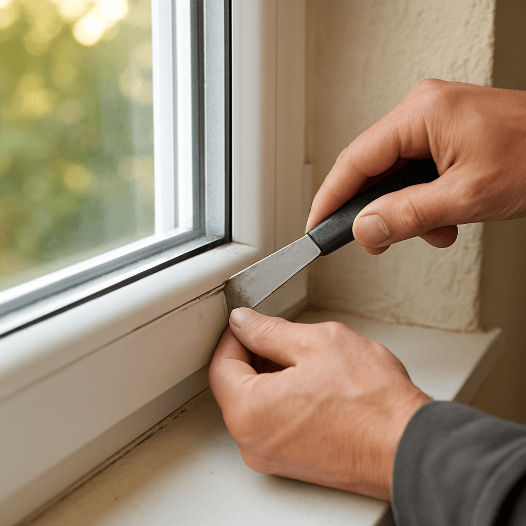 Joints de fenêtres : entretien, nettoyage et remplacement