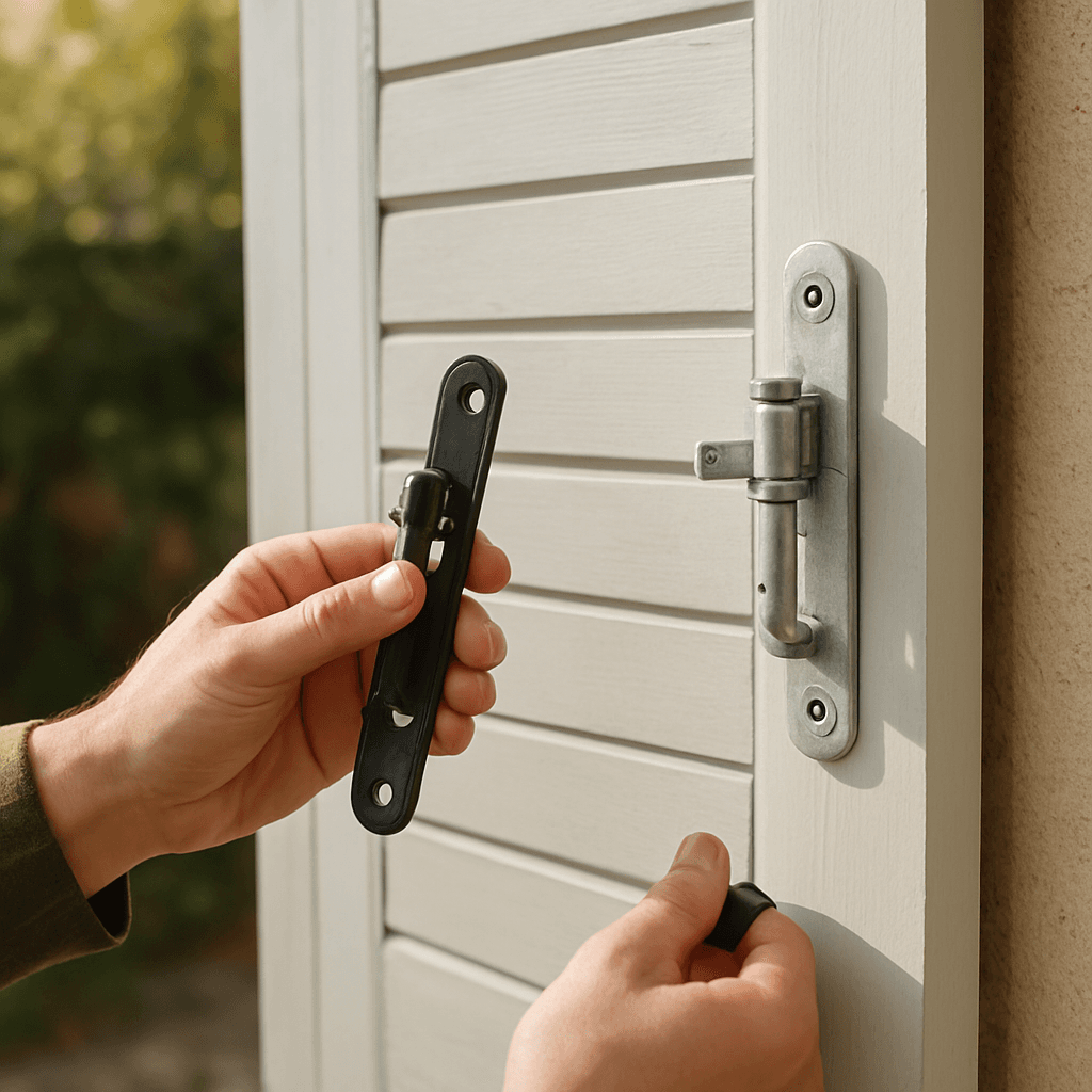 Gonds réglables pour volets battants : choix et pose