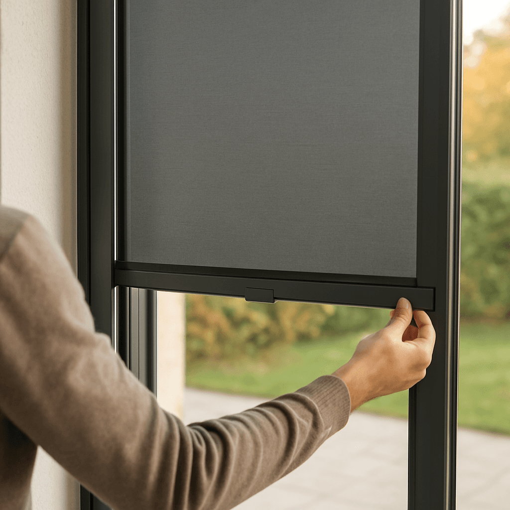 Pose d'un store ZIP vertical : mesures et tension parfaite