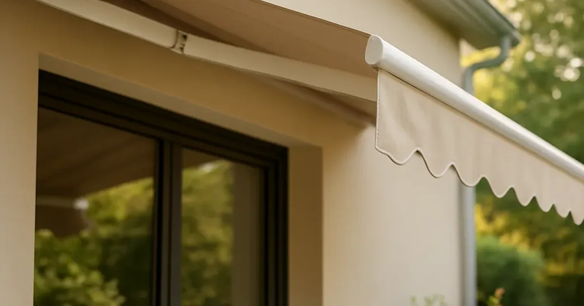 Lambrequin de store banne : fixe ou déroulable ?