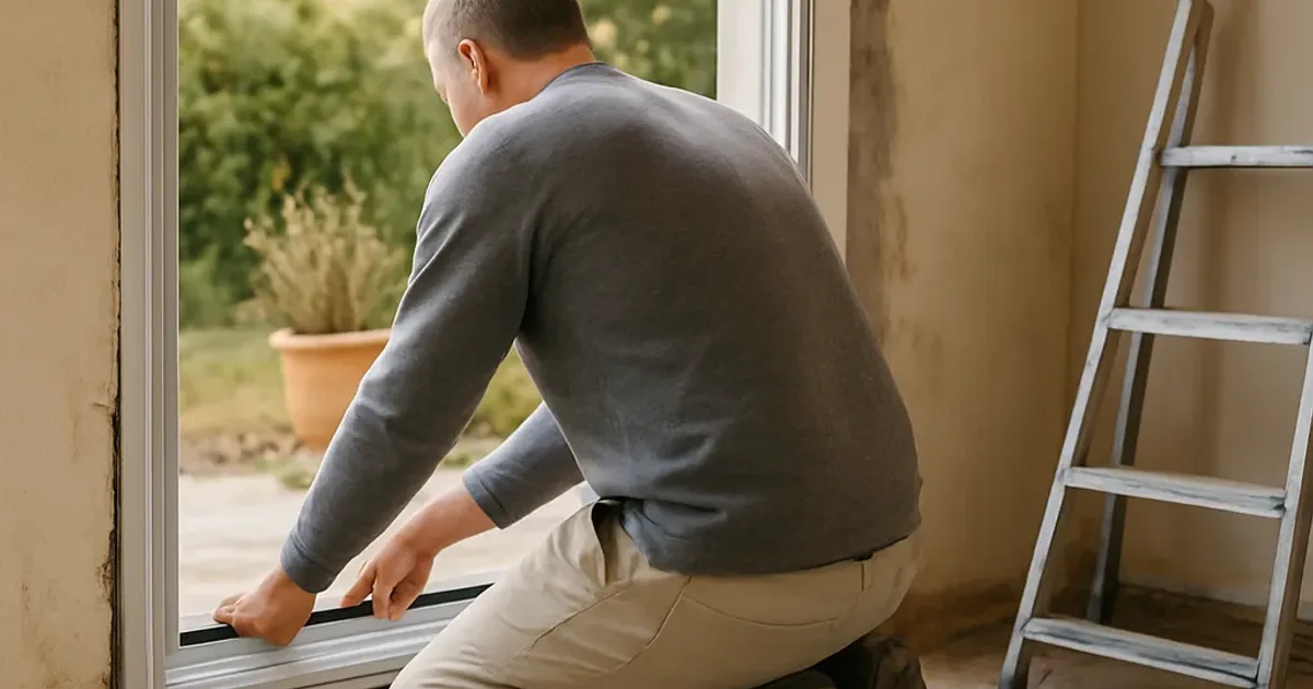Remplacer une porte-fenêtre : dépose, seuil et étanchéité