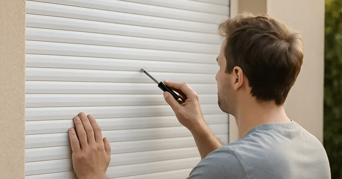 Volet roulant bloqué : causes, diagnostic et solutions