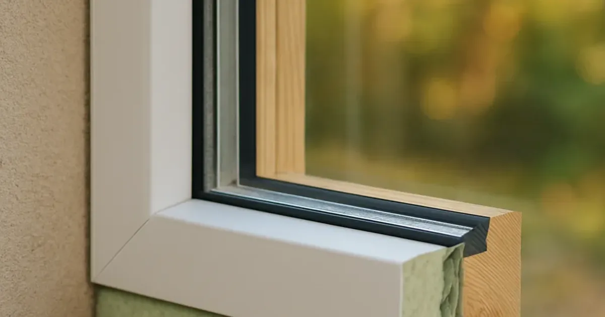 Dormant de fenêtre : isoler le tableau sans pont thermique