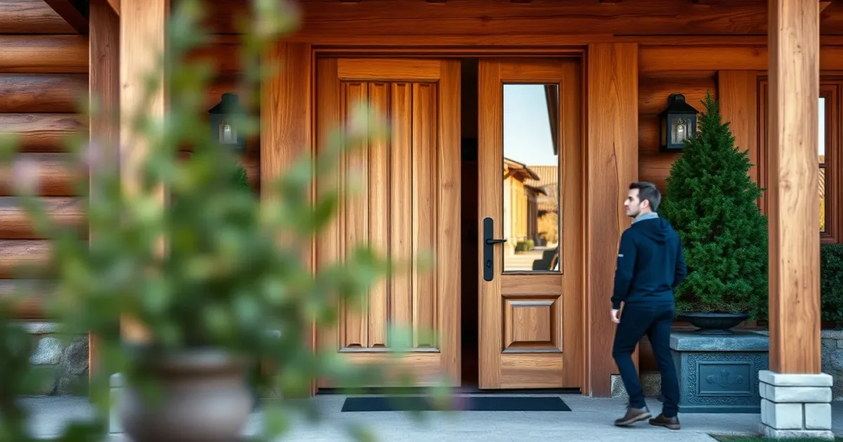 Porte en chêne massif : prix réel et pièges à éviter