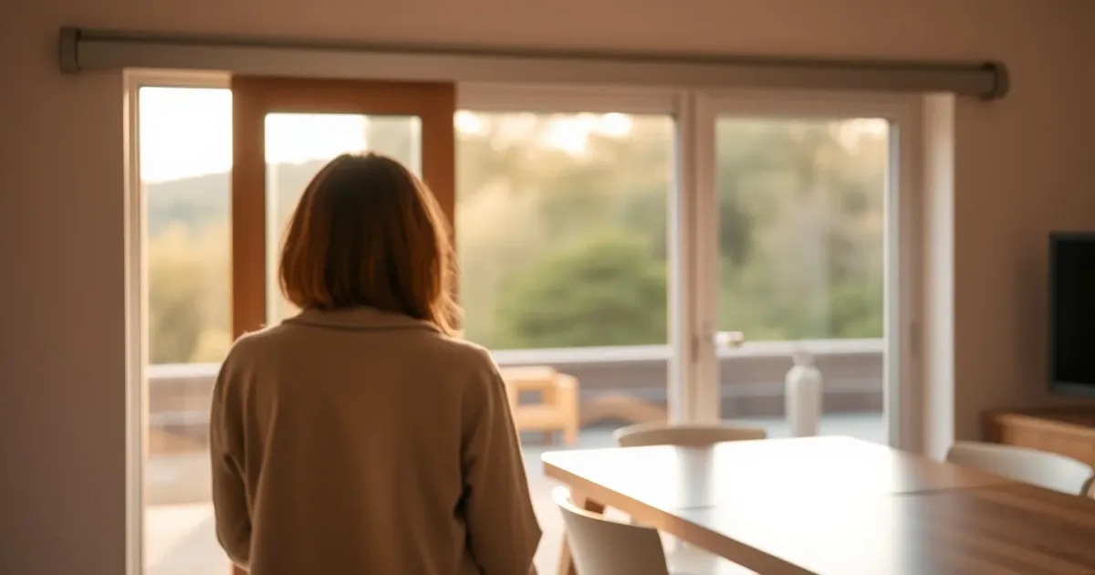 Porte coulissante sur rail apparent : choix, pose, silence