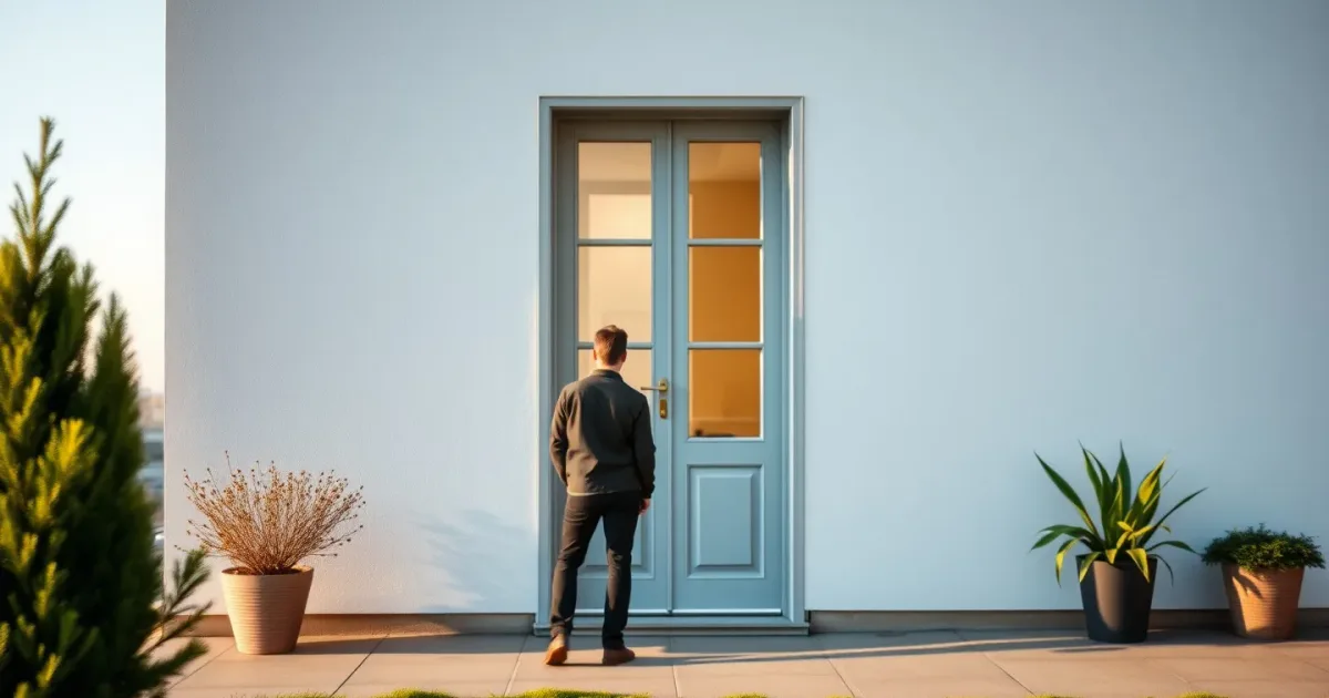 Porte sur mesure : poser droit malgré un sol bancal