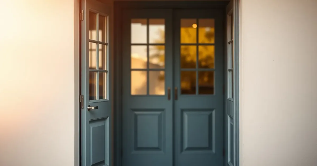 Porte d'entrée qui laisse passer l'air : je traque la fuite