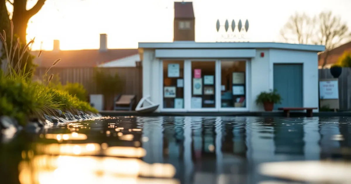 Store banne : régler la pente pour éviter l'eau qui stagne