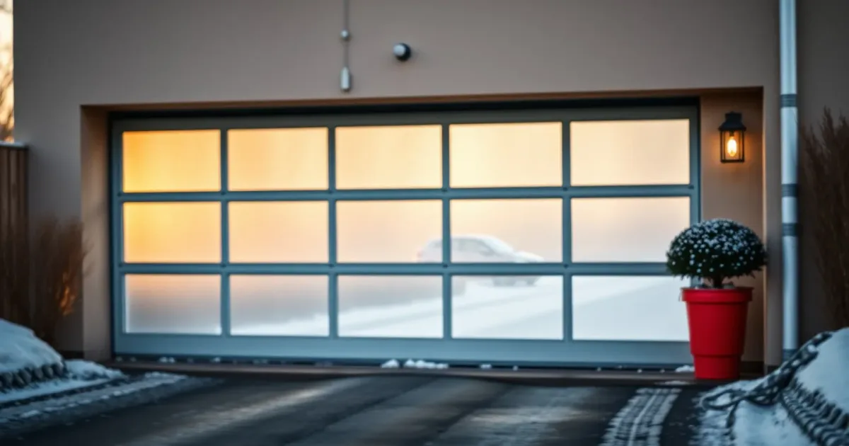 Portail motorisé l'hiver : gel, graissage et réglages