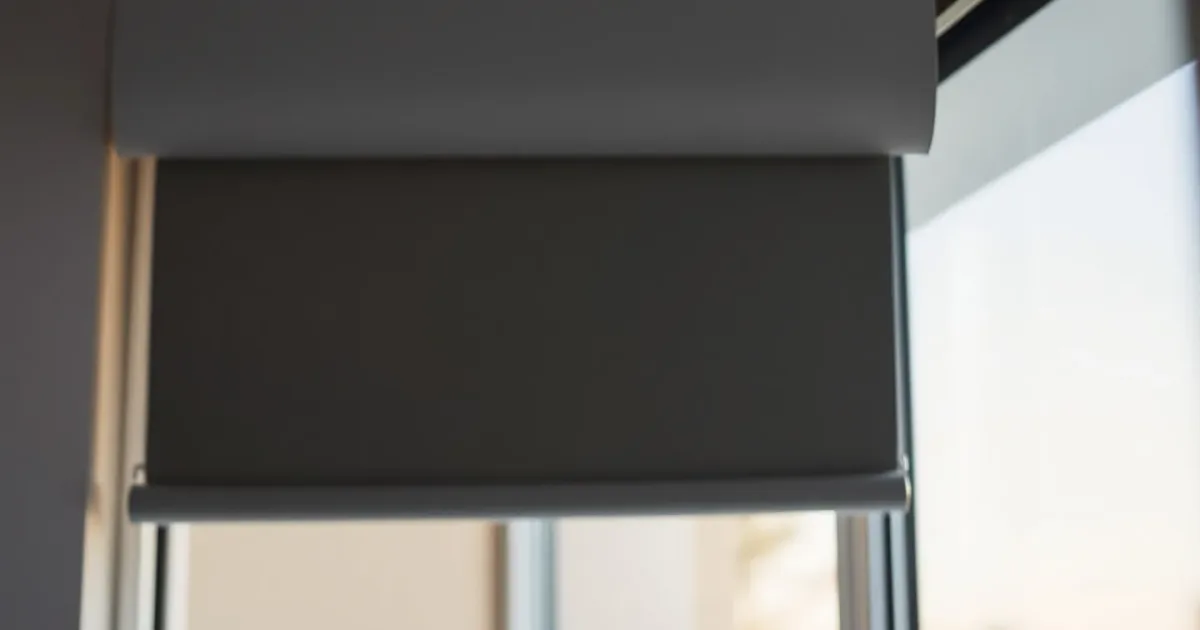 Volet roulant qui descend de travers : 5 causes + fixes