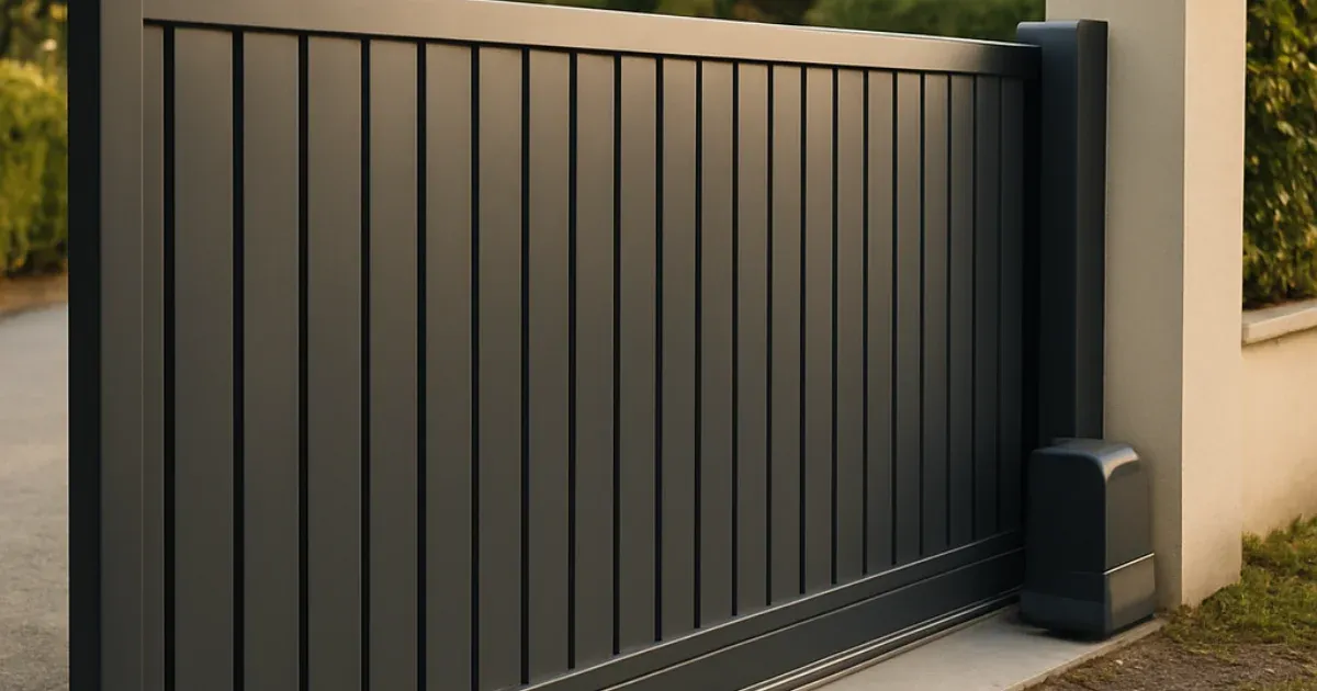 Portails coulissants