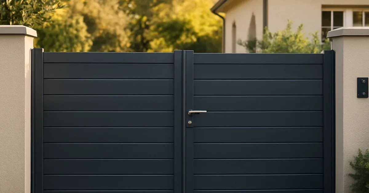 Portails en aluminium